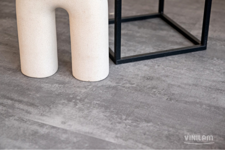 Кварцвиниловая плитка CERAMO VINILAM STONE 71616 Цемент Серый